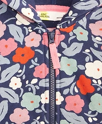 Epic Threads Girls Toddler 2T-4T Floral-Print Hoodie
