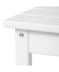 WestinTrends Outdoor Patio Classic Adirondack Coffee Table