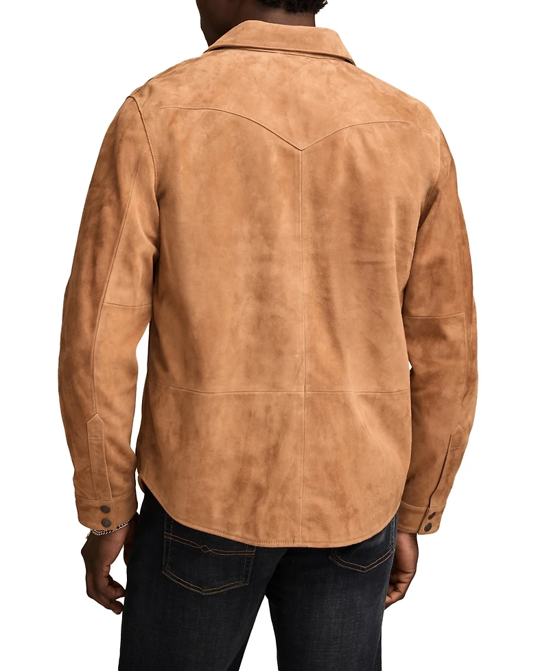 Lucky Brand Men's Spread Collar Western Shirt