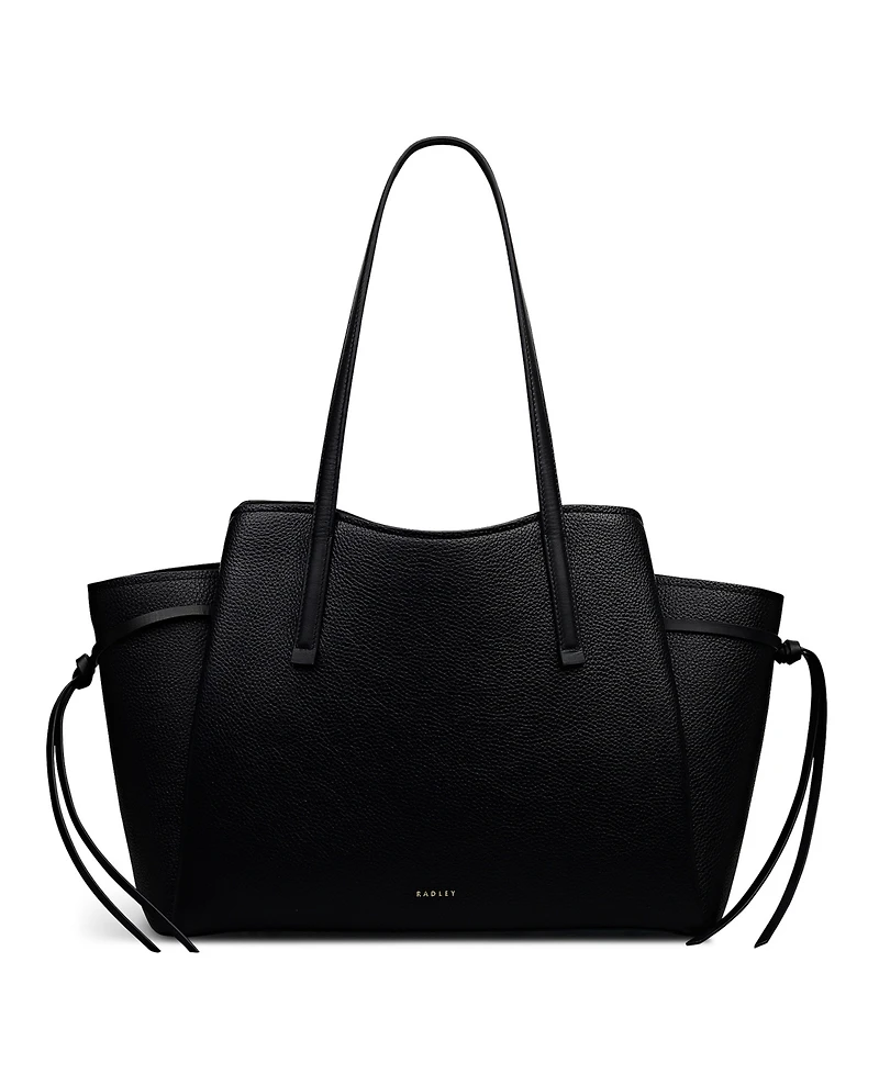 Radley London Blake Gardens Large Leather Ziptop Tote Bag