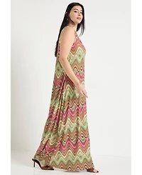 June + Vie Women's Tank Top Maxi Dress