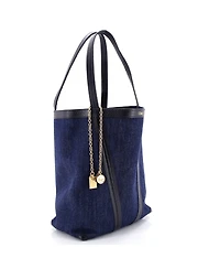 Pre-Owned Chloe Medium Spin Tote Denim