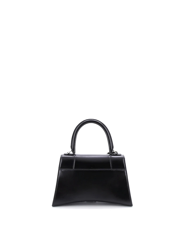 Pre-Owned Balenciaga Small Graffiti Hourglass Top Handle Bag Leather