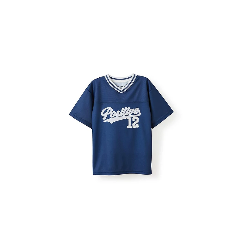 Cotton On Little/Big Boy's Short Sleeve Sport V-Neck Tee