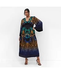 City Chic Women's Ayanna Decadence Maxi Dress