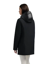 Pajar Women's Nova Mixed Media 3 1 Coat with Fixed Hood
