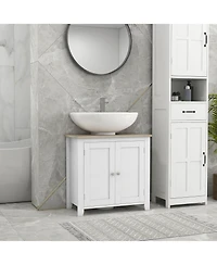 Modern Wall Mounted Bathroom Cabinet with Mirror and Large Storage for Essentials