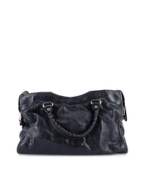 Pre-Owned Balenciaga Medium City Giant Studs Bag Leather