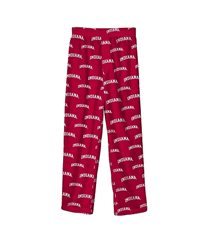 Outerstuff Big Boys and Girls Crimson Indiana Hoosiers Team Color Printed Pants