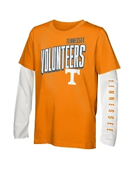 Outerstuff Big Boys and Girls 3-Pack Tennessee Volunteers The Mix T-Shirt Combo Set
