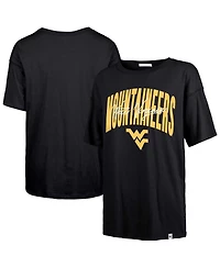 '47 Brand Women's Navy West Virginia Mountaineers Muse Sadie T-Shirt