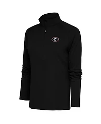 Antigua Women's Georgia Bulldogs Tribute Half-Zip Pullover Sweatshirt