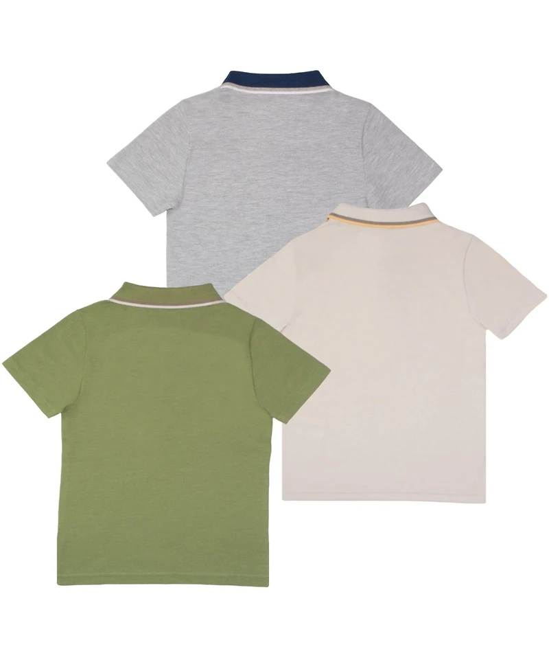 Tommy Bahama Little Boys Short Sleeve 3-Piece Polo Shirt Set