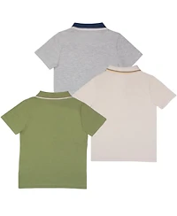 Tommy Bahama Little Boys Short Sleeve 3-Piece Polo Shirt Set