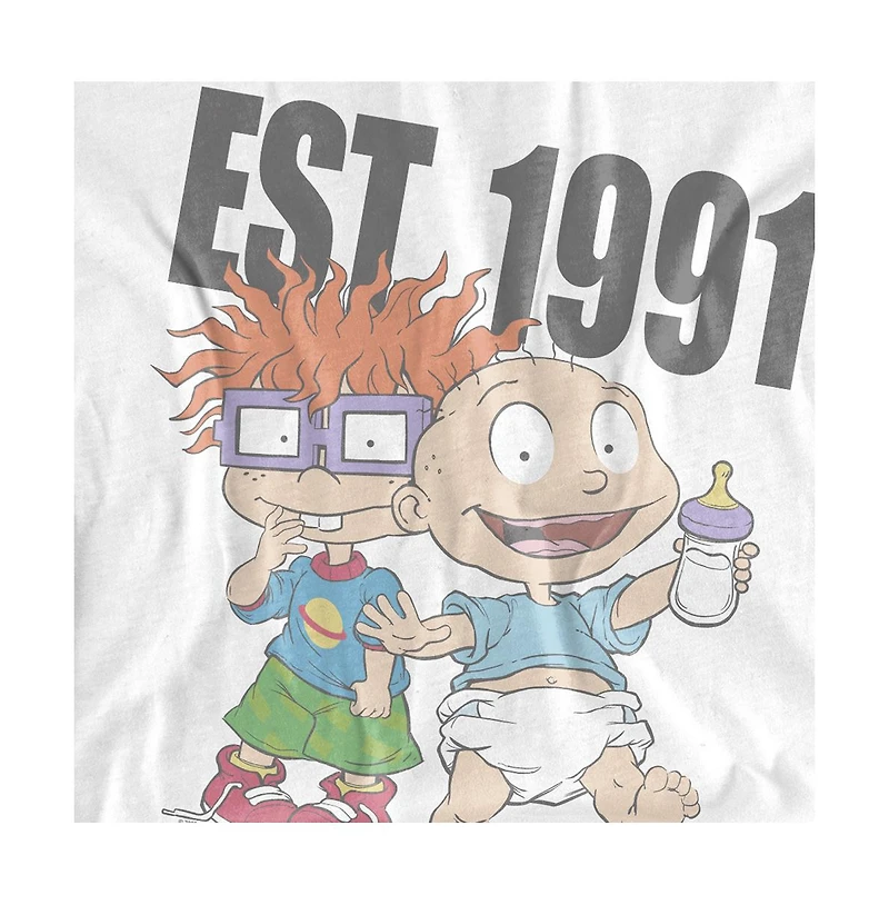 Logovision Men's Rugrats Est 1991 T Shirt