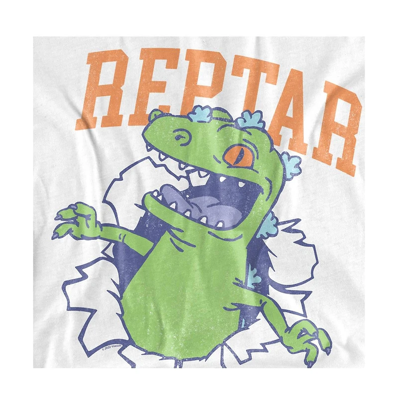Logovision Men's Rugrats Reptar Shirt Rip T