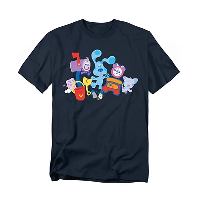 Logovision Men's Blue s Clues Friend Party T Shirt