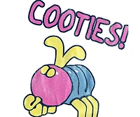 Logovision Men's Cootie I Have Bugs T Shirt