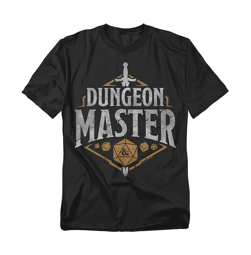 Logovision Men's Dungeons & Dragons Dungeon Master T Shirt