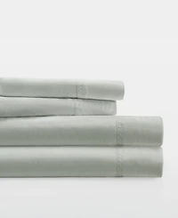 ienjoy Home Long Staple 300-Thread Count Cotton Solid 4-Pc. Sheet Set, Split King