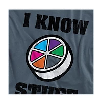 Logovision Men's Trivial Pursuit I Know All of the Stuff T Shirt