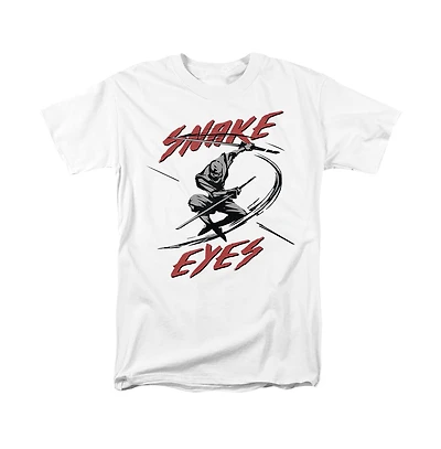 Logovision Men's Snake Eyes G.i. Joe Origins Brushed Strike T Shirt