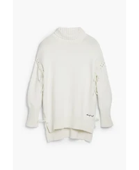 Desigual Women's Long sweater with bows