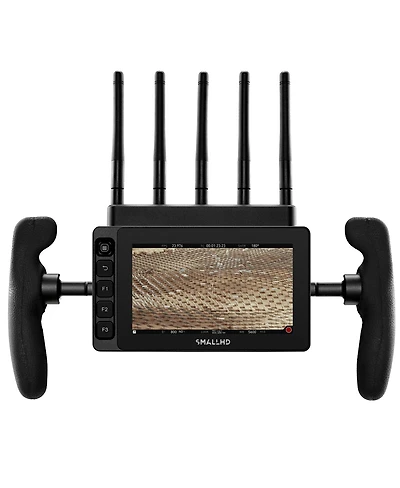 SmallHD Ultra 5 5" 16:9 Full Hd Touchscreen On-Camera Monitor with Teradek Bolt 6 750 Receiver Monitor Module, Gold Mount