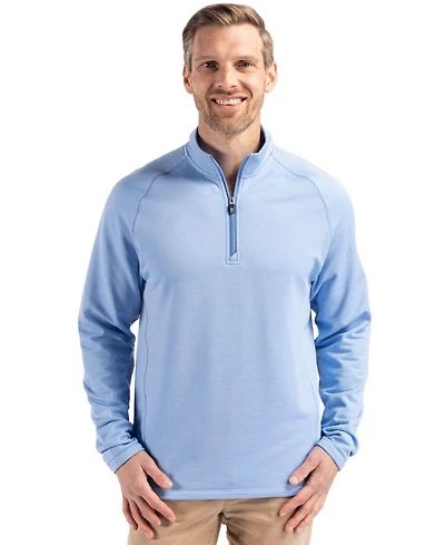Cutter & Buck Peshastin Fleece Recycled Mens Half Zip Pullover