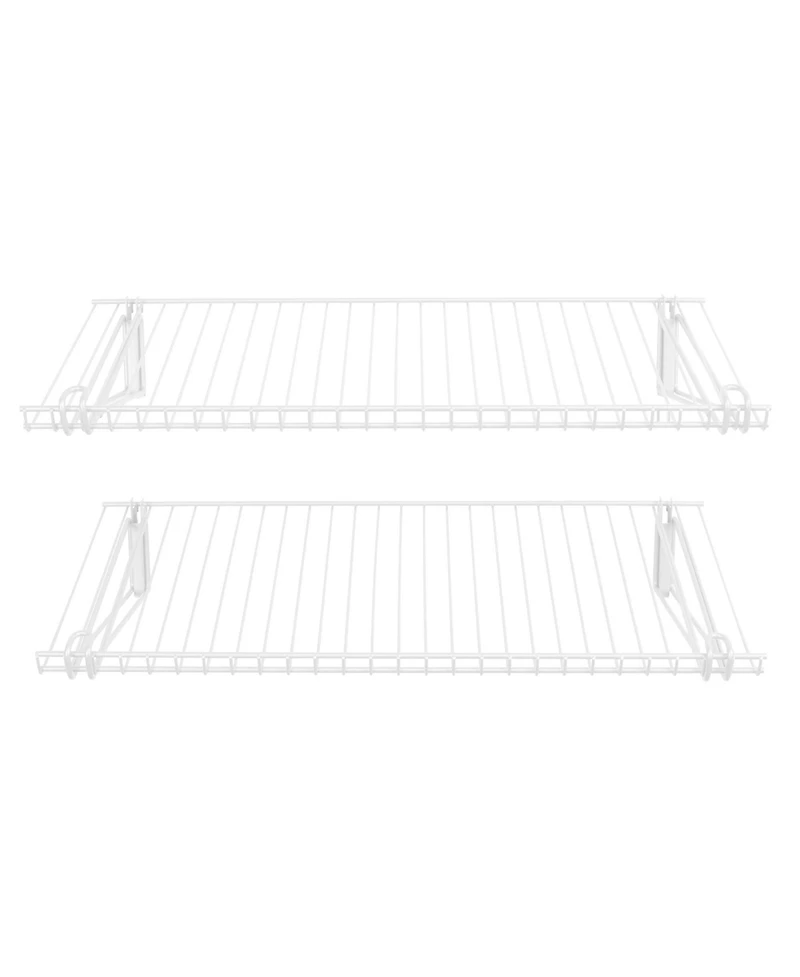 Rubbermaid FG3H9100WHT Configurations Accessories 26-Inch Shelving Kit, White