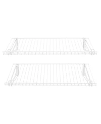 Rubbermaid FG3H9100WHT Configurations Accessories 26-Inch Shelving Kit, White