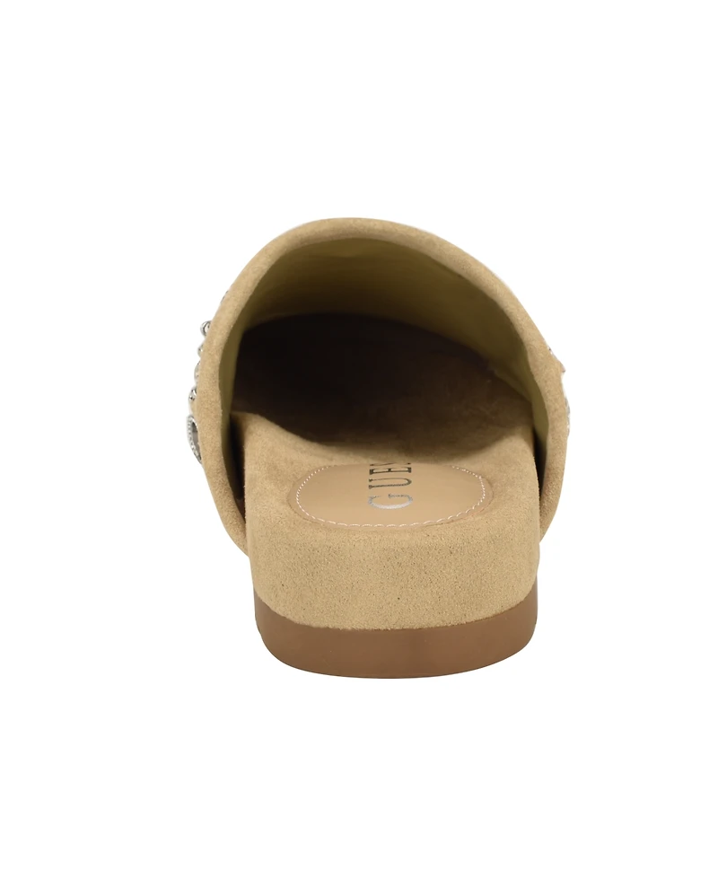 Guess Women's Gavyn Charms Logo Slip-On Clogs