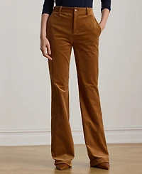 Lauren Ralph Women's High Rise Corduroy Flare Pants