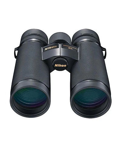 Nikon 8x42 Monarch Hg All Terrain Water Proof Roof Prism Binocular with 8.3 Degree Angle of View, Black