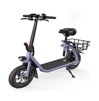 450W Electric Scooter for Unisex Adults: 265LBS MaxLoad, 22 Miles Range, 15.5MPH Top Speed, 3 Modes, Adjustable Seat, Lcd Display