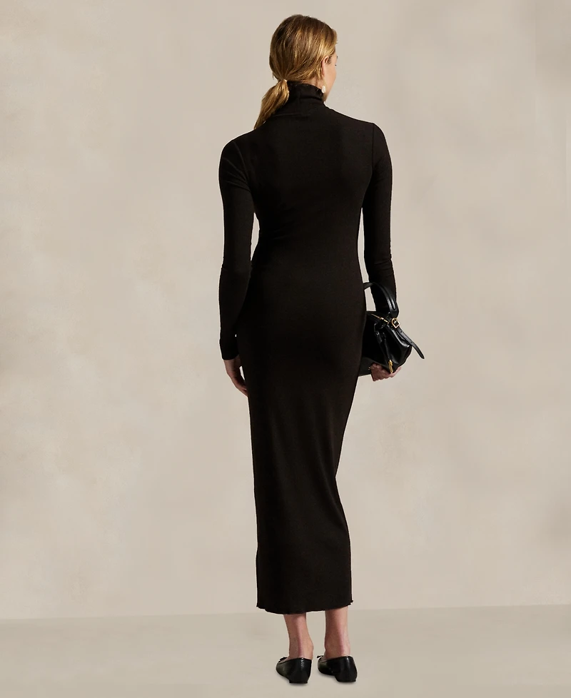 Polo Ralph Lauren Women's Ribbed Turtleneck Dress