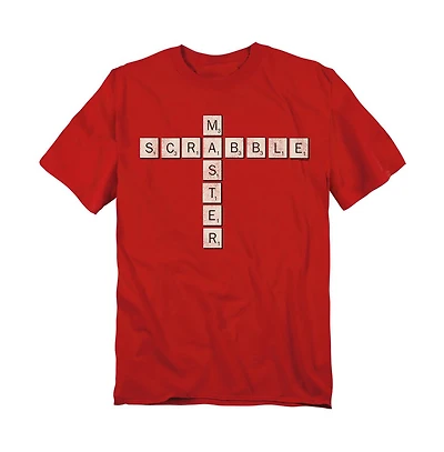 Logovision Men's Scrabble Master of T Shirt