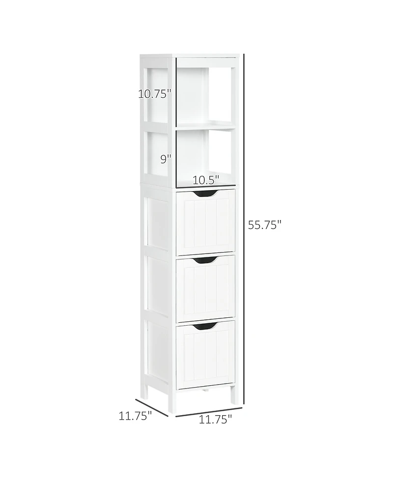 Slickblue Efficient Bathroom Storage Cabinet with Space-Saving and Durable Design