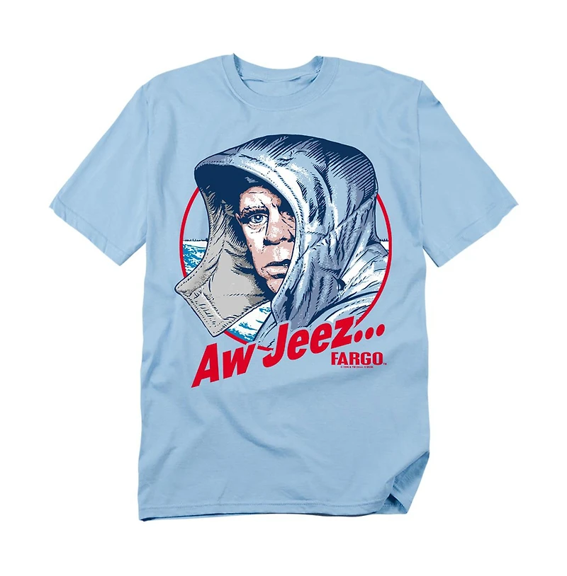Logovision Men's Fargo Aw Jeez T Shirt