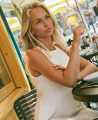 French Connection Women's Structured Flare Mini Dress