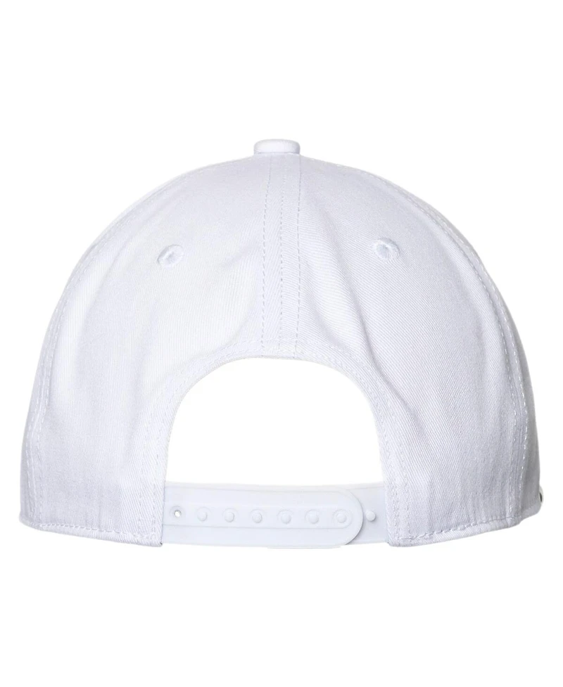 The Wild Collective Women's White/Silver Dallas Cowboys Two-Tone Snapback Hat