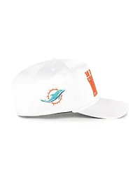 '47 Brand Women's White Miami Dolphins Outspoken Hitch Adjustable Hat