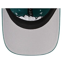 New Era Big Girls Midnight Green Philadelphia Eagles Cheer 9TWENTY Adjustable Hat