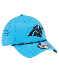 New Era Men's Blue Carolina Panthers Perforated 39THIRTY Flex Hat