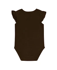 Outerstuff Baby Girls 2-Piece Cleveland Browns The Sunshine Bodysuit Set