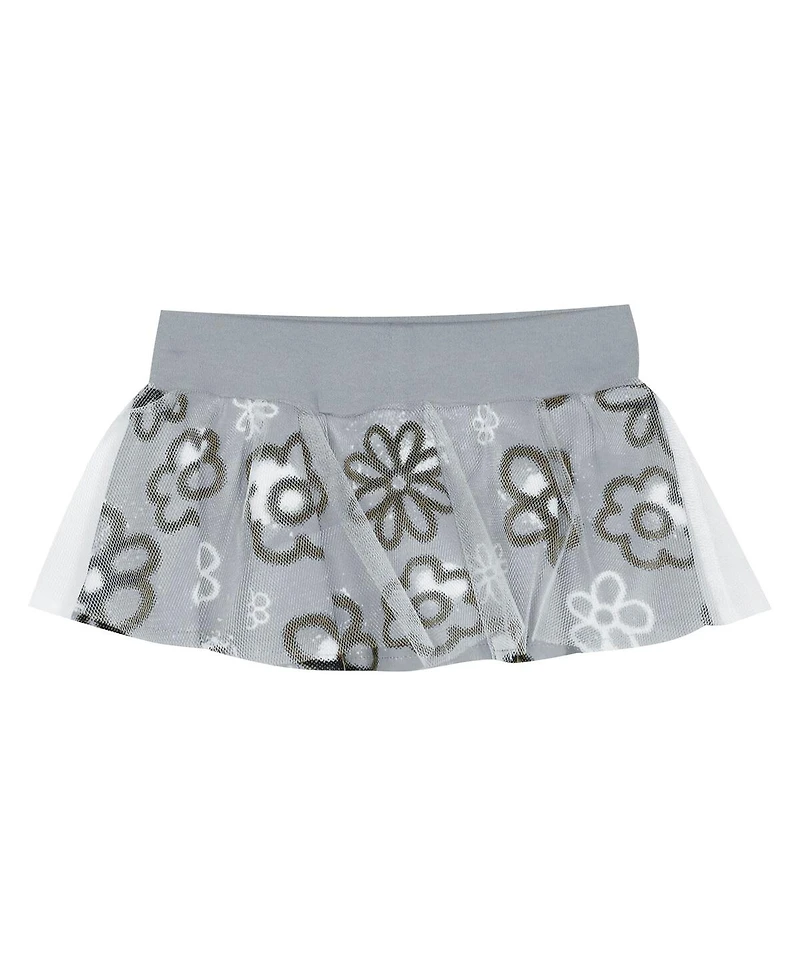 Outerstuff Baby Girls Las Vegas Raiders My Team Rocks Bodysuit and Skirt Set