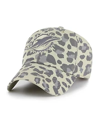 '47 Brand Women's Gray Miami Dolphins Bagheera Clean Up Adjustable Hat