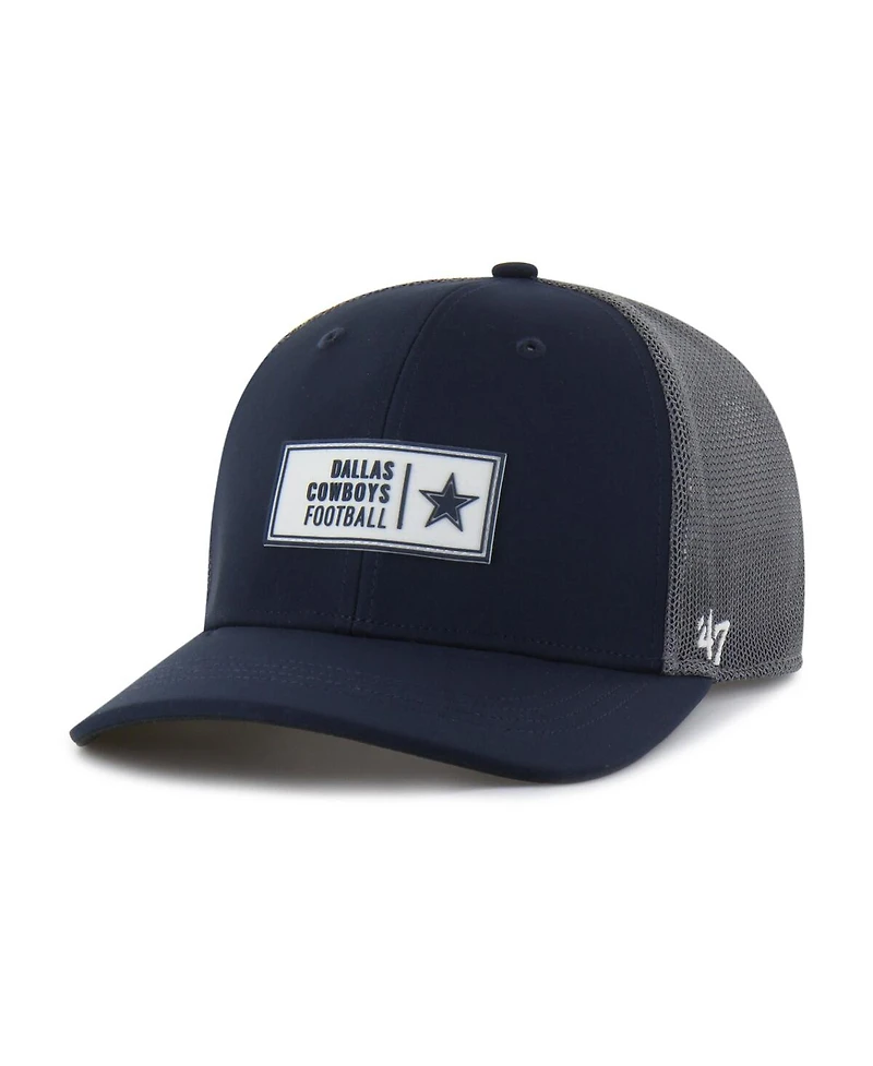 '47 Brand Men's Navy Dallas Cowboys Cypher Adjustable Trucker Hat