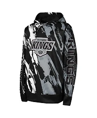 Outerstuff Big Boys and Girls Black Los Angeles Kings Master Snipe Pullover Hoodie
