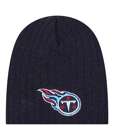 New Era Baby Boys and Girls Navy Tennessee Titans Mini Knit Hat